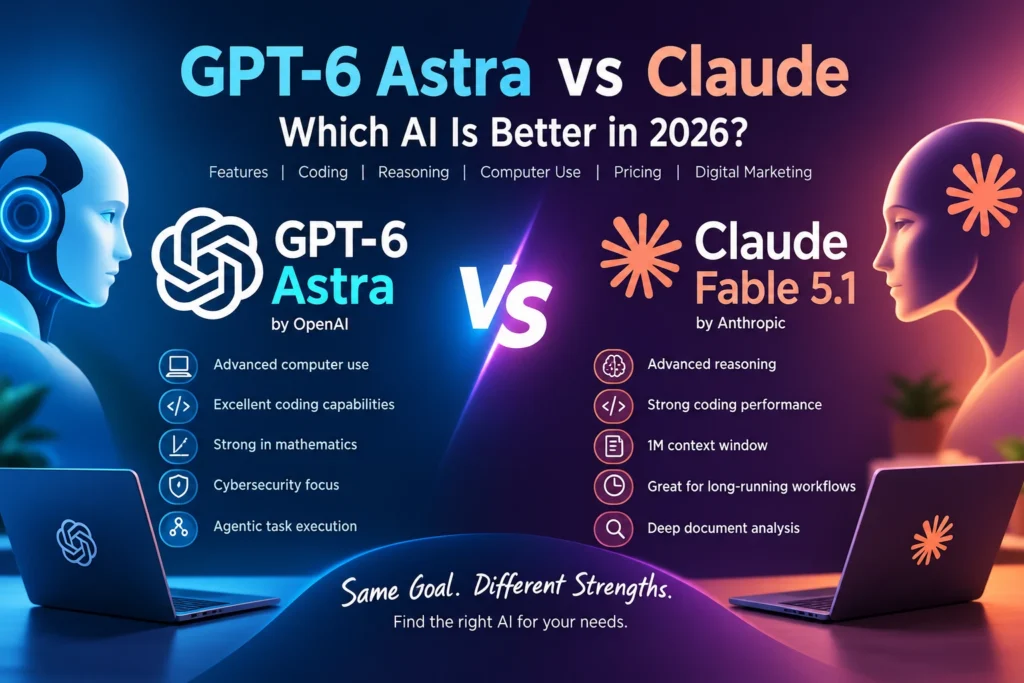 GPT-6 Astra and Claude Fable AI model comparison
